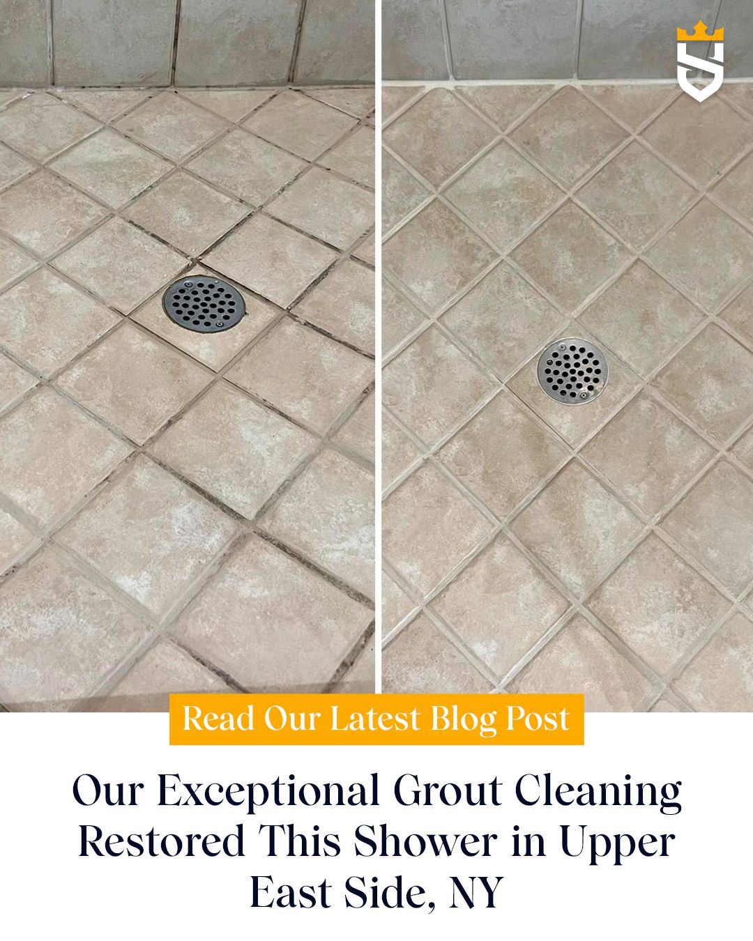 Our Exceptional Grout Cleaning Restored This Shower in Upper East Side, NY