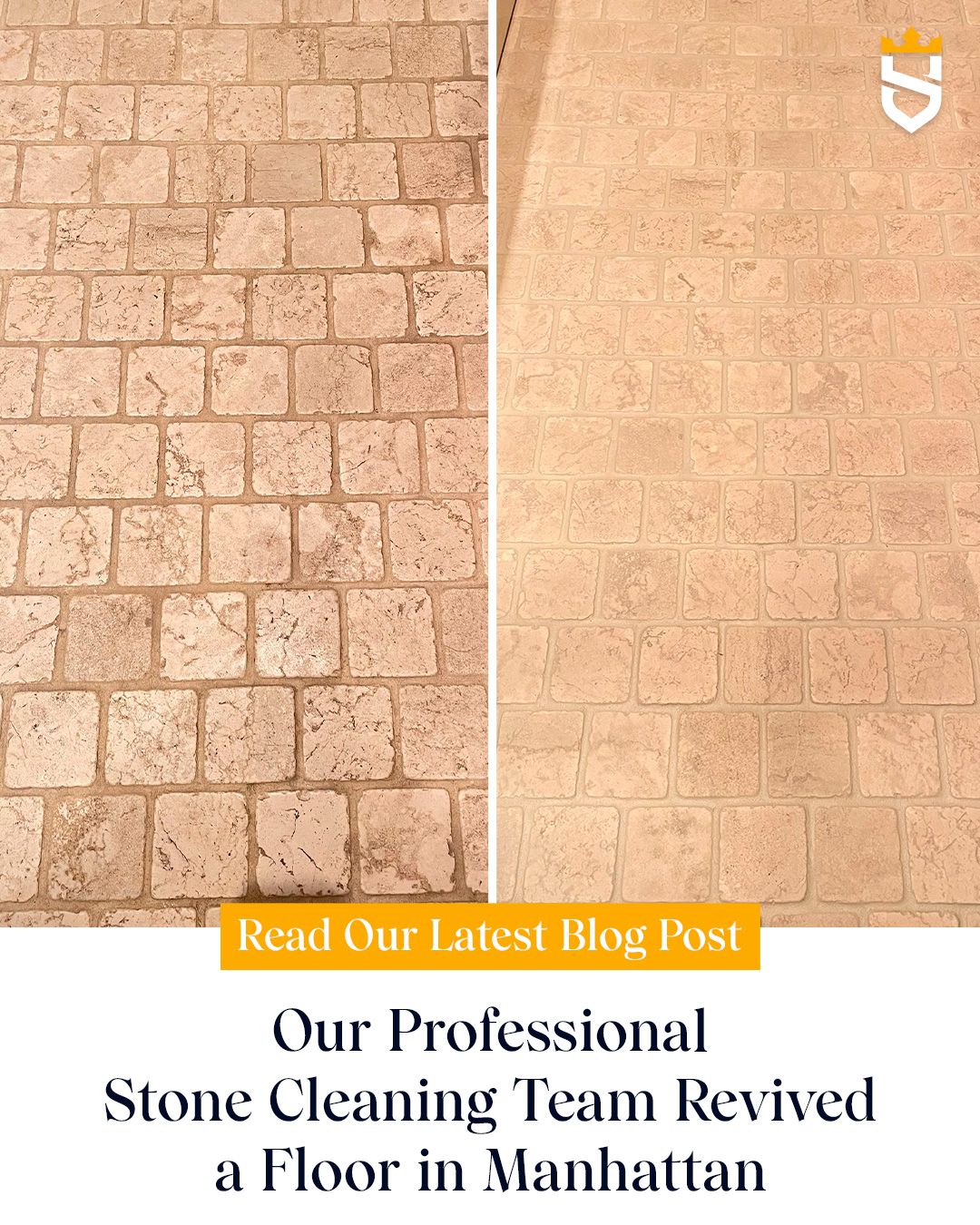 Our Professional Stone Cleaning Team Revived a Floor in Manhattan